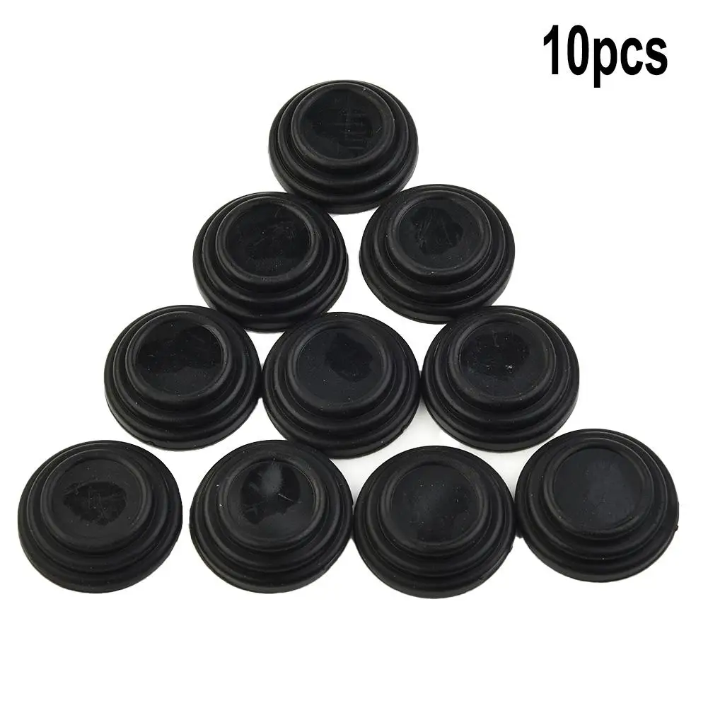 10PC Car Door Bumper Protector Stickers Universal Shock Absorbing Mute Shock Noise Gaskets Bumper Protector Sound Insulation Pad