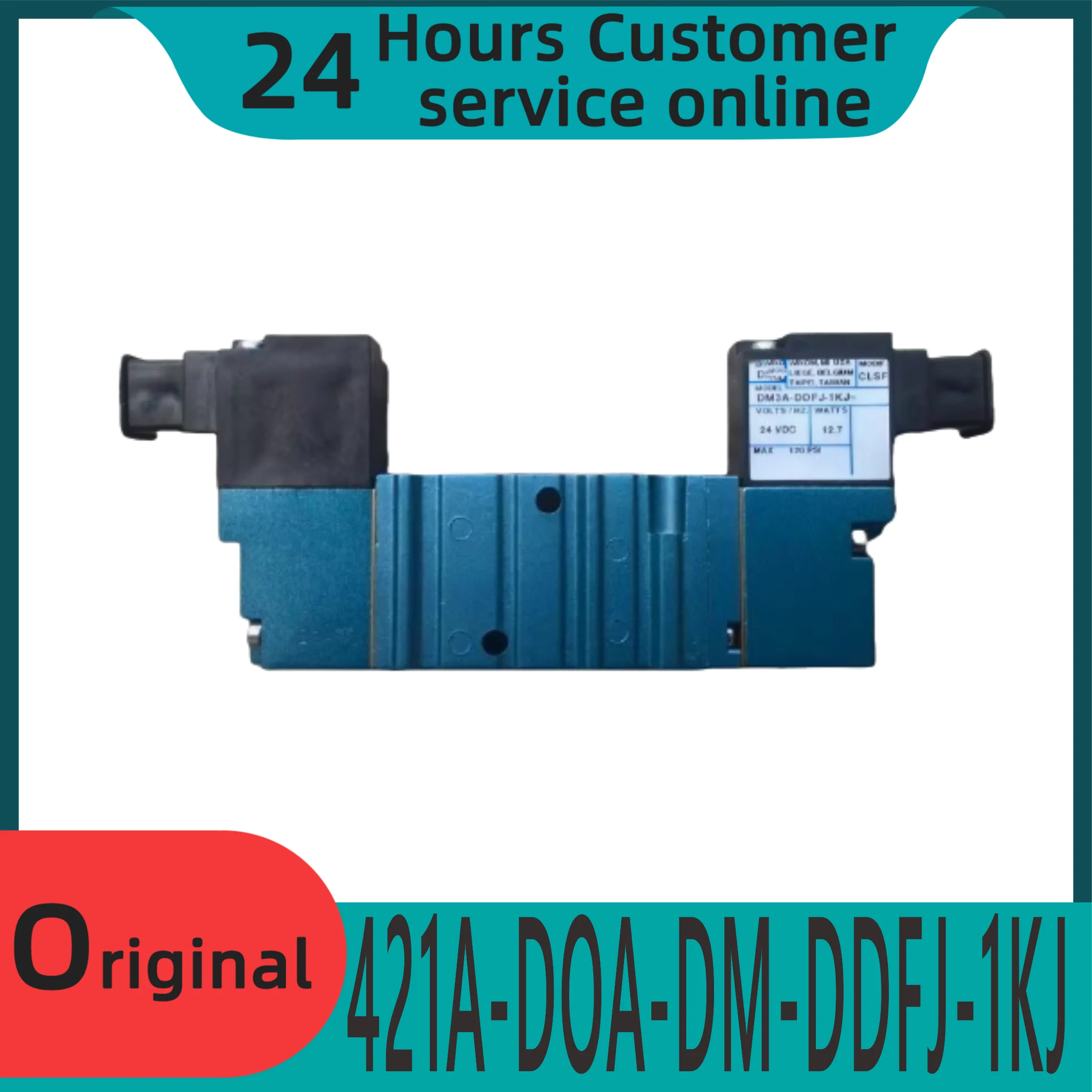 

Совершенно новый оригинальный электромагнитный клапан 421A-DOA-DM-DFJ-1KJ CLSF