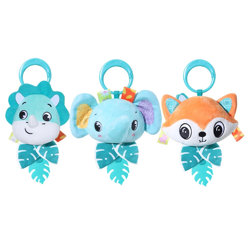 Giocattolo con campanello e sonaglio con vibrazione per bambini – Accessorio per culla e passeggino sospeso per lo sviluppo lenitivo e sensoriale del neonato