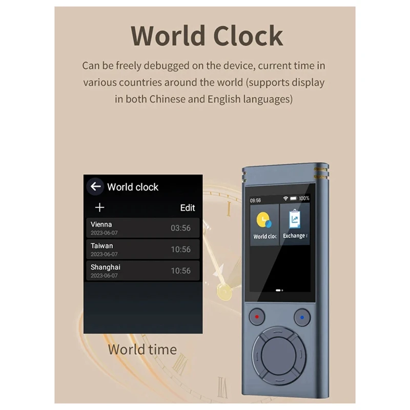 A99E-AI Translator Recording Translation Transcription Pen Precise Offline Translation Simultaneous Interpretation C3 Record