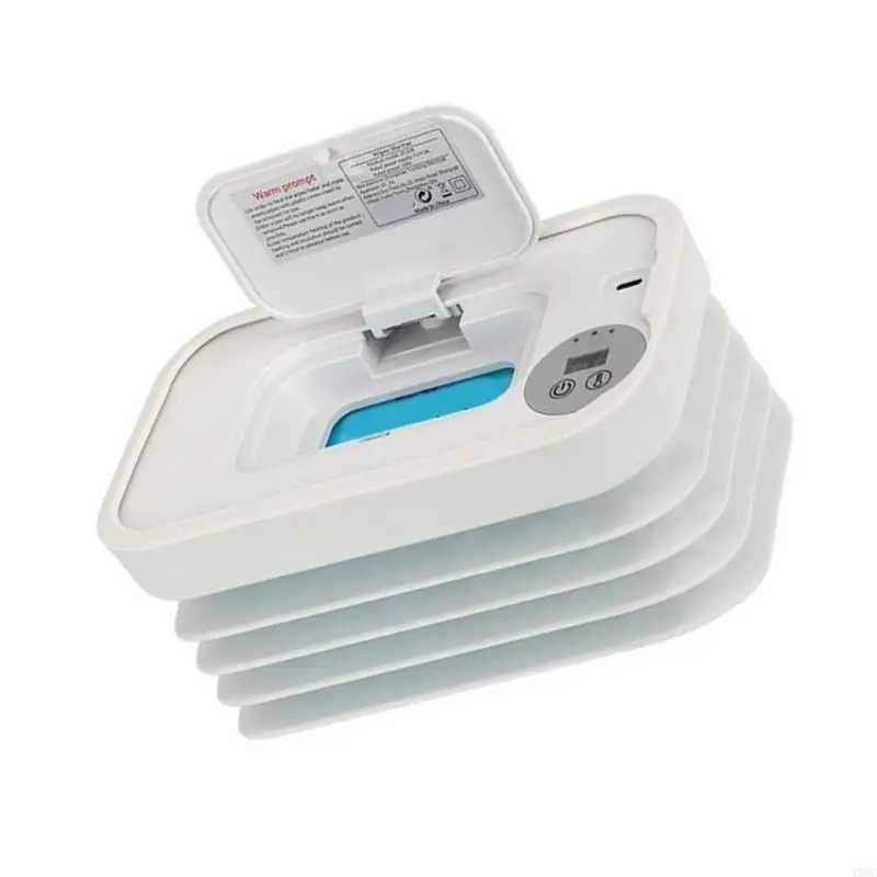 Sistema riscaldamento portatile per salviette per neonati Scaldasalviette salvaspazio per neonati 4XBC