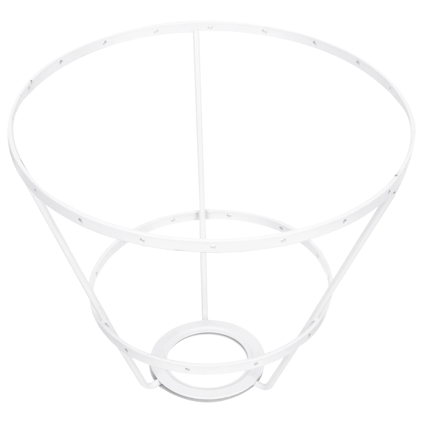 

DIY Lampshade Frame Vintage Iron Table Light Bracket Retro Ch Holder Durable Smooth Anti Rust Corrosion Resistance
