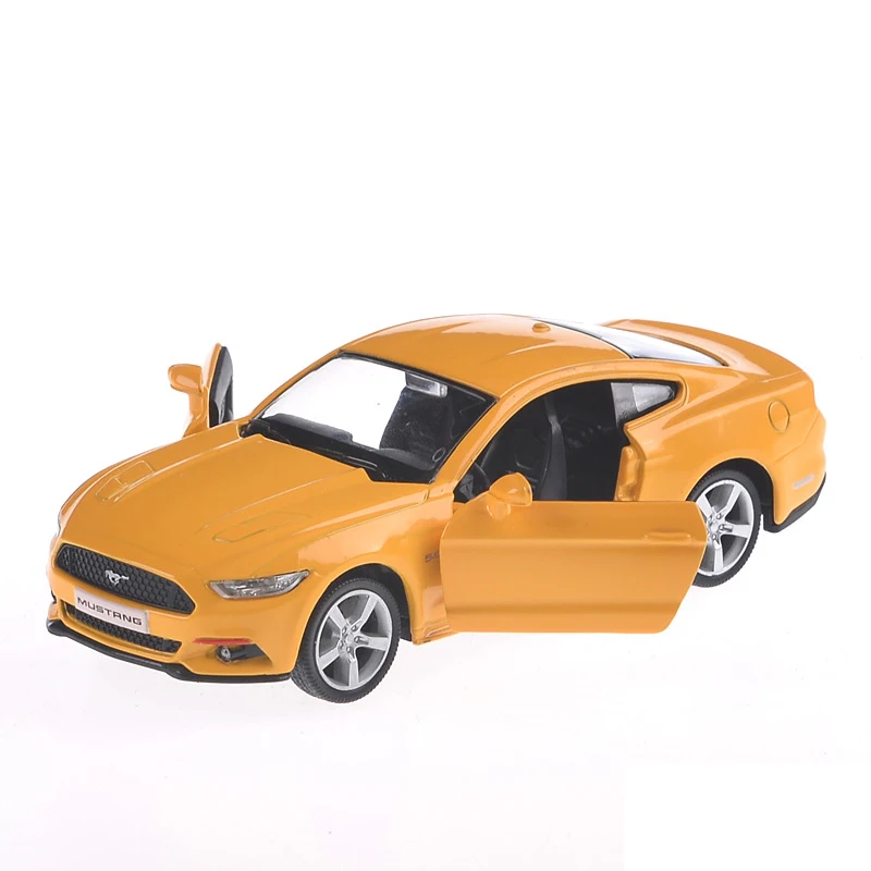 1:36 Ford Mustang GT Scale Alloy Car Model Diecast Pull Back Sports Car Metal Gifts Toys Children Birthday Present F40