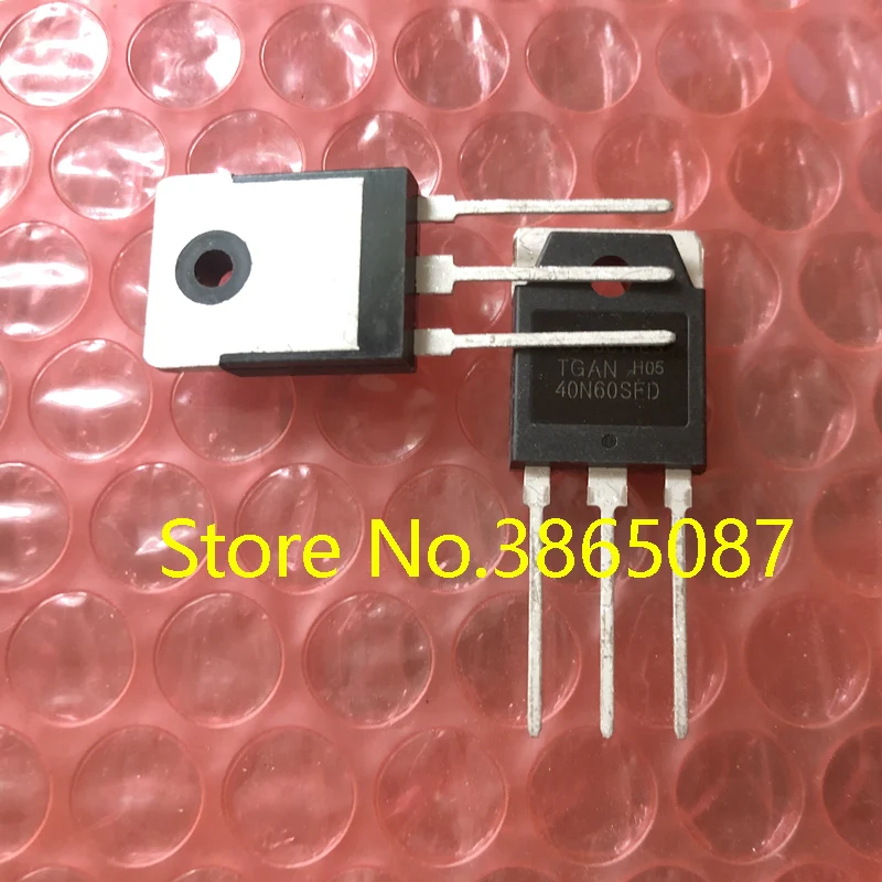 40N60F2DS TGAN40N60F2DS OR TGAN40N60SFD 40N60SFD OR 40N60FD TGAN40N60FD TO-3P POWER TUBE IGBT TRANSISTOR 10PCS/LOT ORIGINAL NEW