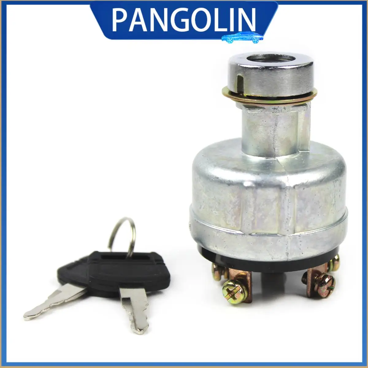 

PANGOLIN Starter Key Ignition Switch for Hitachi Excavator EX2001 6 Pin Connector Durable Construction Replacement Part