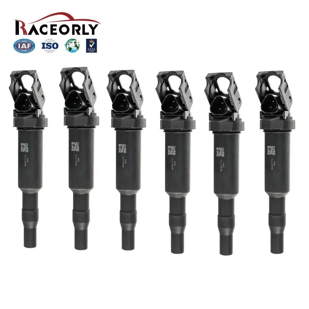 

RACEORLY6x Ignition Coil For BMW 128i 328i 12137594937 N52 N54