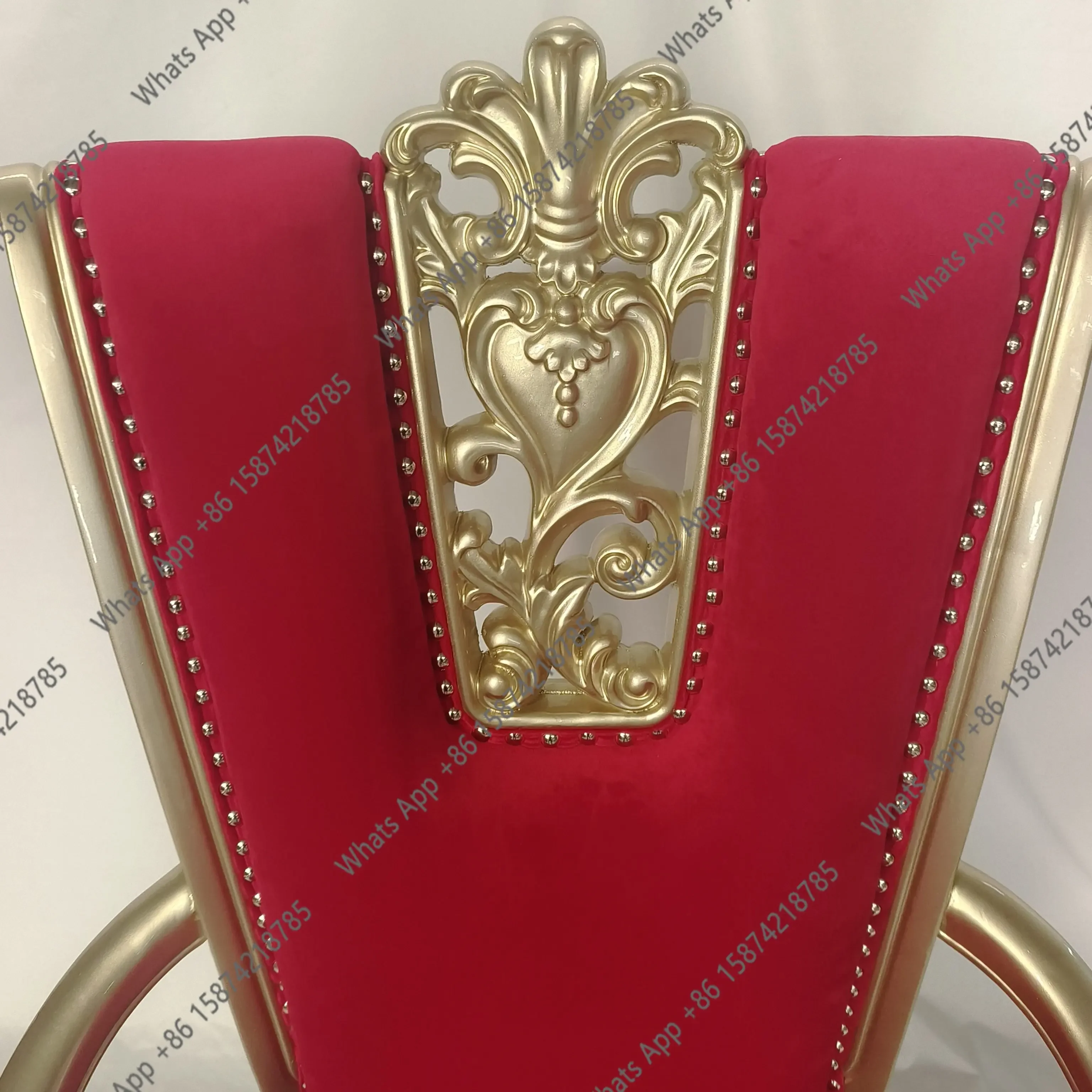 

Xx American Solid Wood Fabric General Chair European High Back Dining Room Chair French Living Room Bedroom Single Leisure Chair