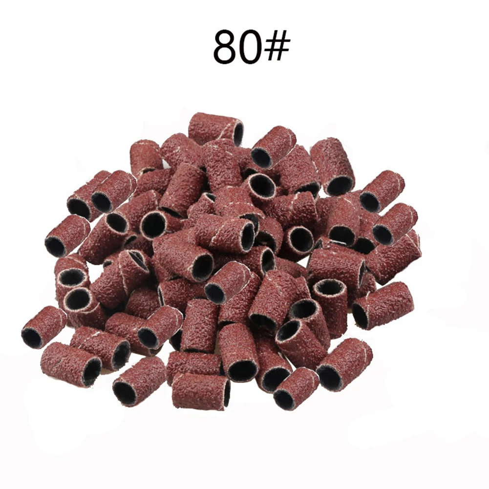 High-quality Accessories Sanding Drum Rotary Tool Abrasive 12.5mm Height 80#/120#/180# Grinding Head Polishing