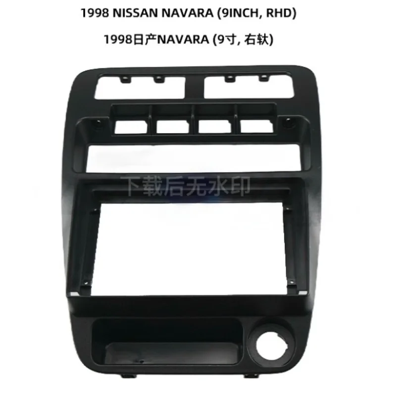 

9" Car Frame Android Radio Fascia For Nissan Navara D21Head Unit Auto Dashboard GPS Stereo panel mounting 2 Din DVD 1998 Tools