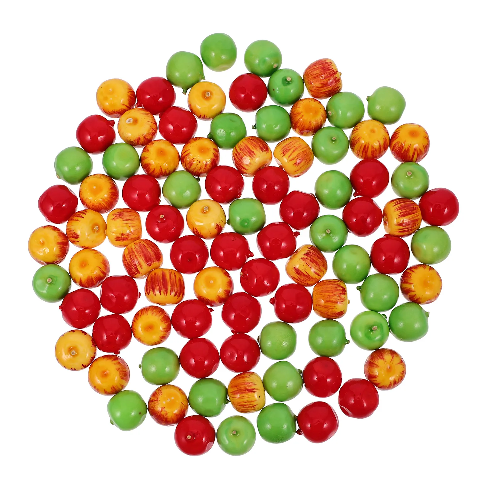 

90 Pcs Artificial Fake Fruits Decoration Simulated Models Farmhouse Photo Photography Home Accessories