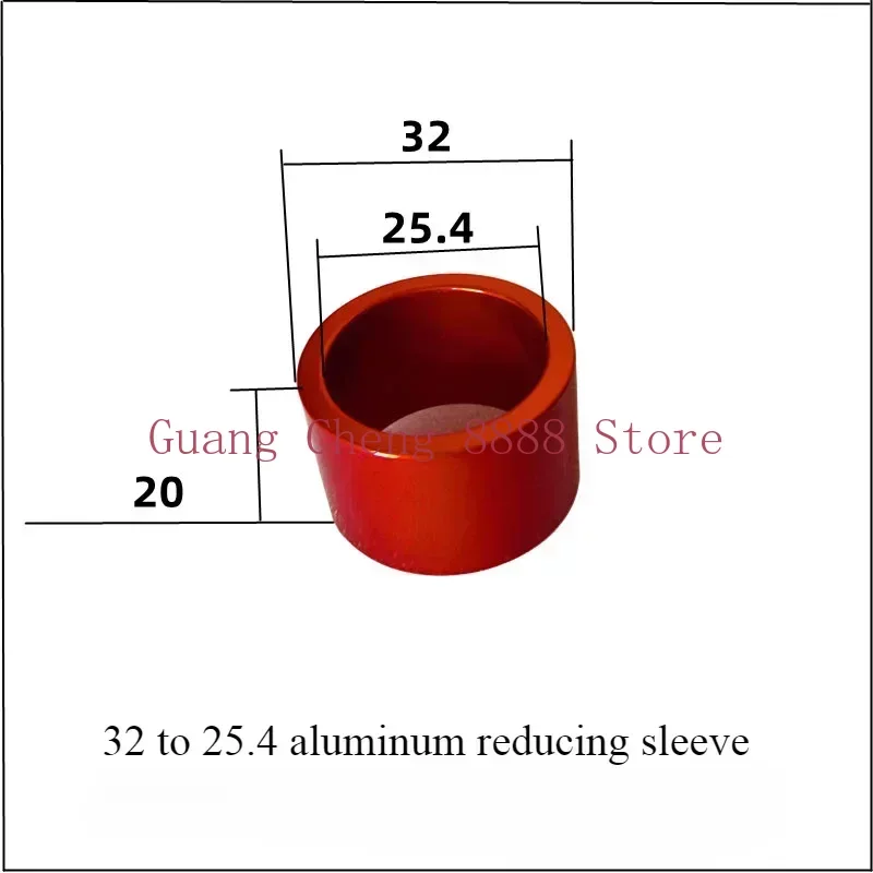 

New Grinding Wheel Reducing Sleeve 32 to 25.4 20 19 16 12.7 Arbor Inner Hole Conversion Aluminum Sleeve