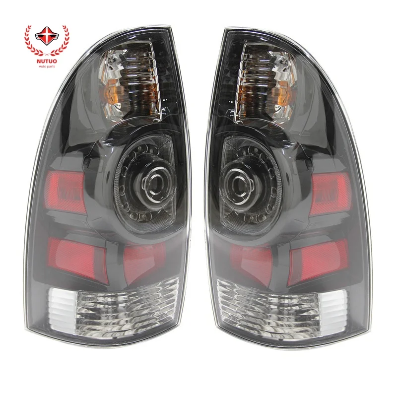 Suitable for Toyota 2005-2015 Tacoma taillights, Tacoma original black LED assembly, automotive repair parts