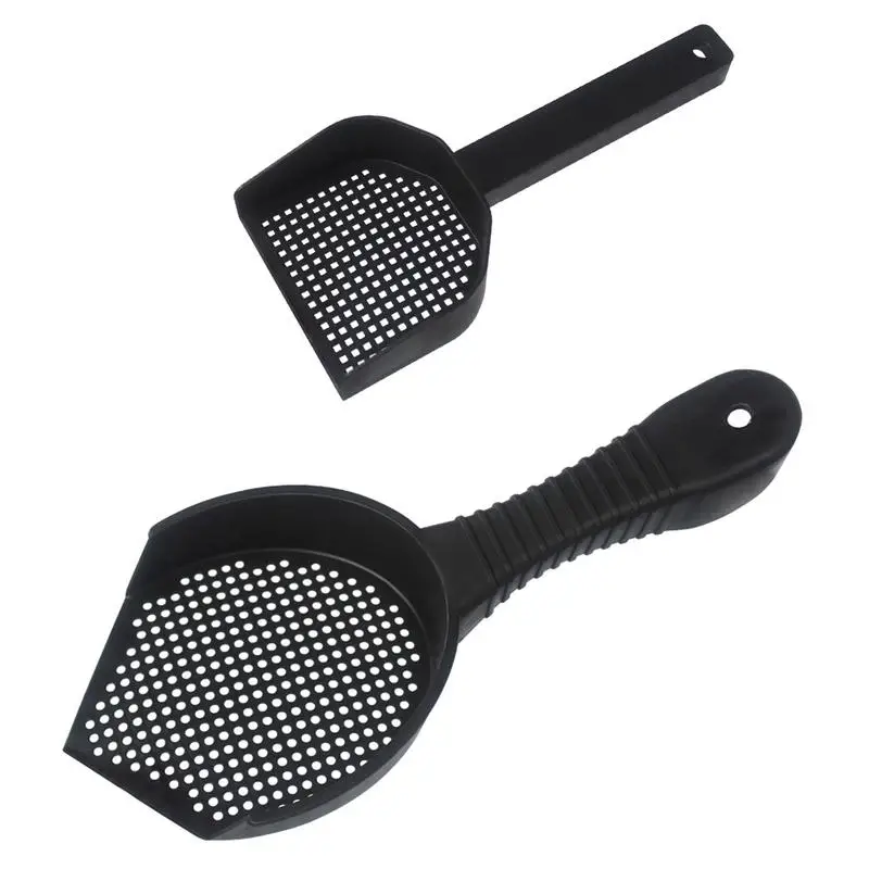 Cat Litter Scoop Small Holes Fine Litter Shovel for indoor Cat Dog Rabbits Hamster Snake Sifter Scoop Cat Litter Scooper