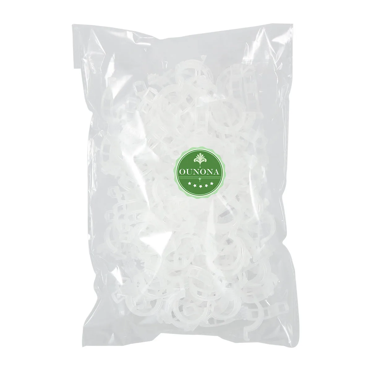 

100Pcs Plant Clips Premium PP Vine Clips for Tomato Cucumber Melon Pepper Garden Support Prevent Breakage Grow Upright Healthy