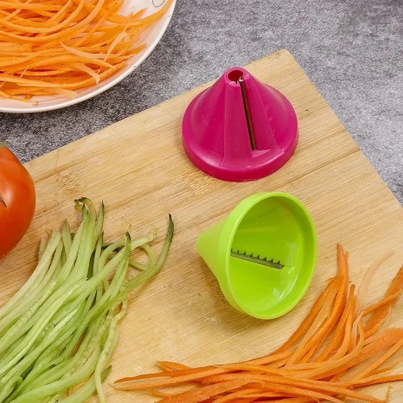 Vegetable Fruit Tool Multifunction Spiral Shredder Peeler Manual Potato Carrot Radish Rotating Grater Kitchen Accessorie Tool - Image 2