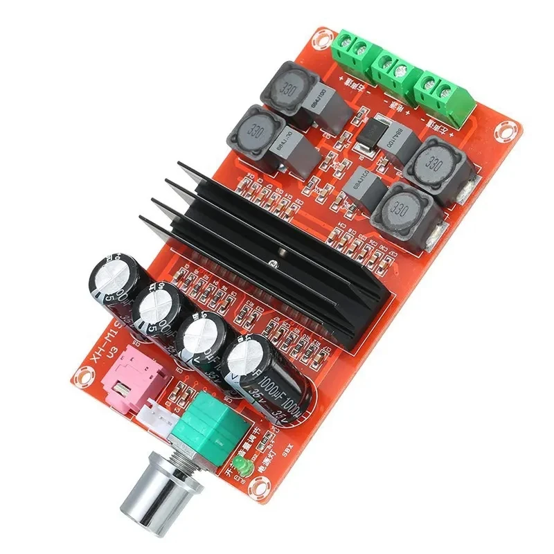 

XH-M190 TDA3116D2 high-power digital amplifier board TPA3116 two-channel amplifier board 12-24V