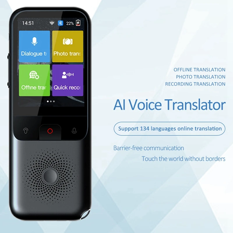 T11 Translator Intelligent WIFI Translator 134 Languages Online Translation For Travel Business