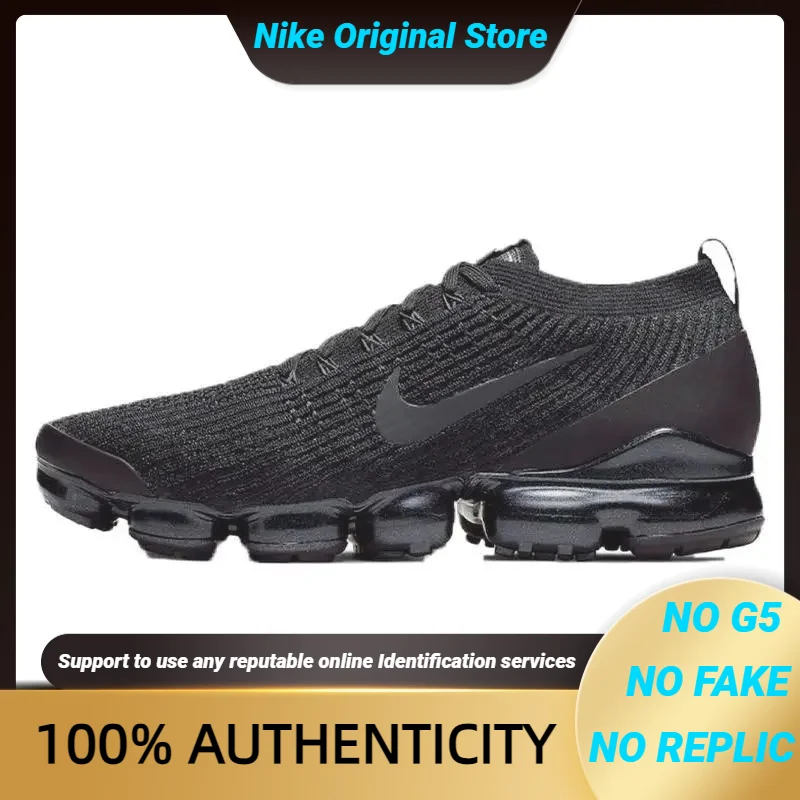 Nike Nike Air VaporMax Flyknit 3.0 Triple Black Sneakers shoes AJ6900-004