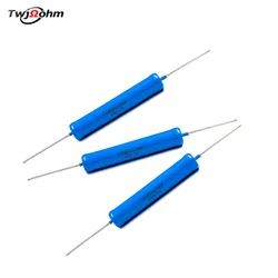 1Pcs HVR80AU5208 thick film 5W glass glaze 10K500M200K50M2M10M5M5KF1% ohm 30M20K 1MFnon-inductive high voltage resistor