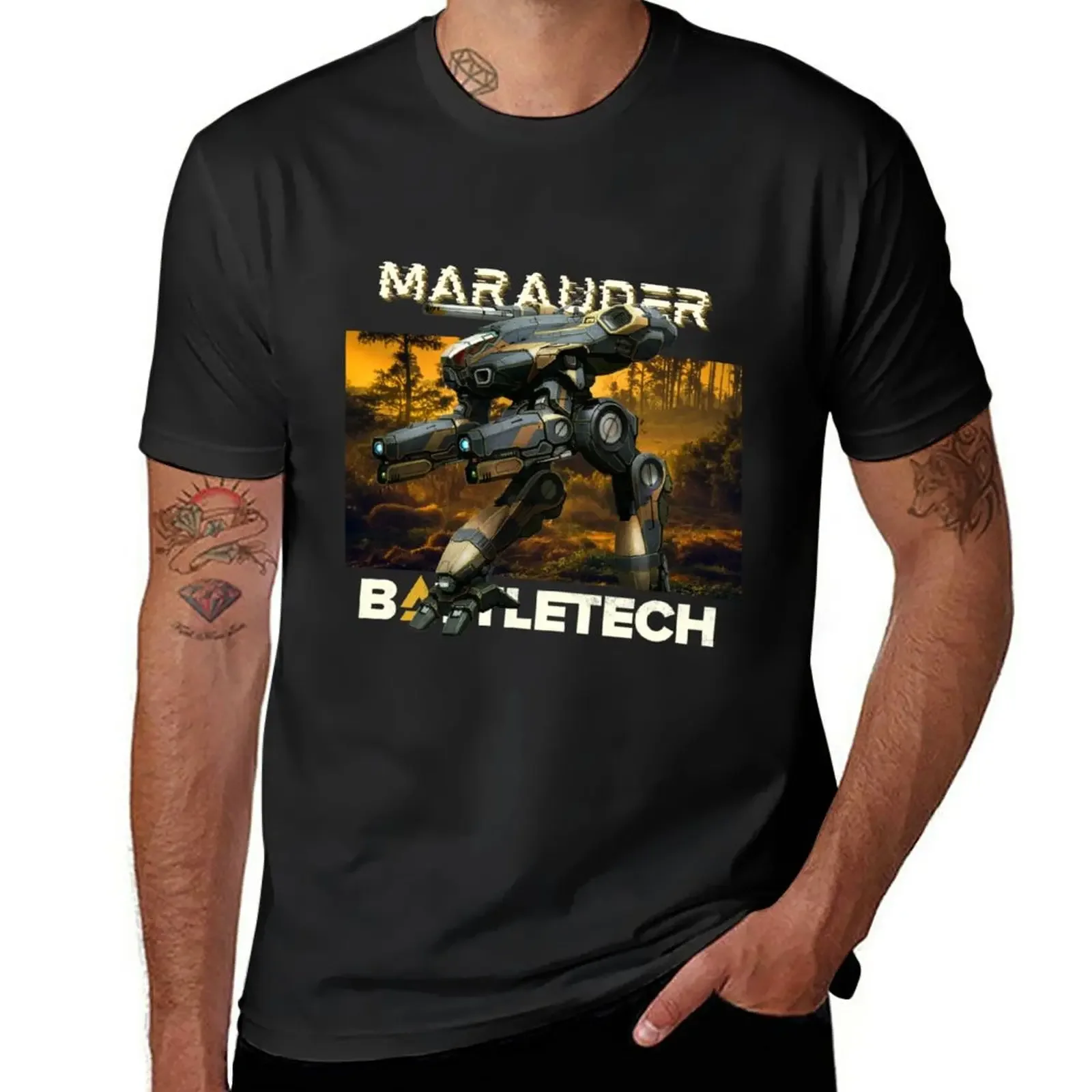 kawaii clothes Tee shirt designer t shirt men New Mechwarrior Battletech. MWO. All Systems Nominal. Popout 3D Design V6 T-Shirt