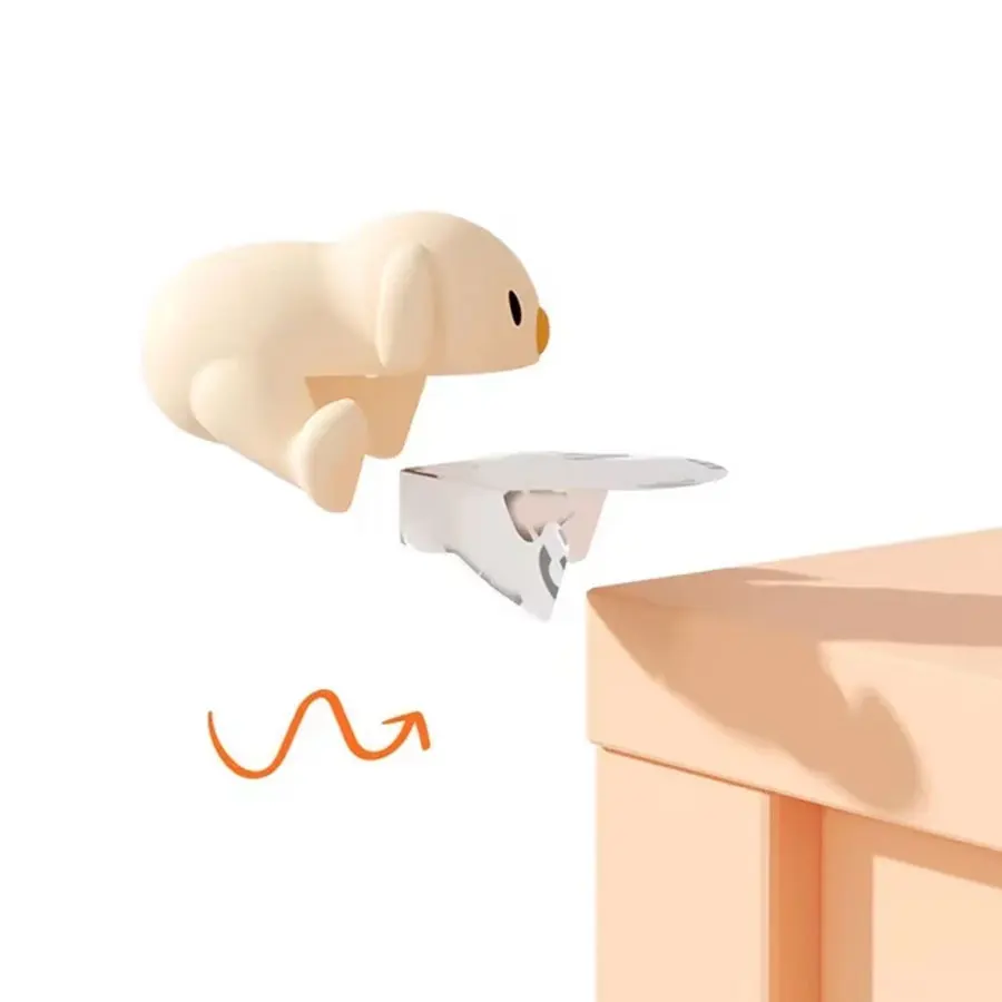 Protector de esquina de la Mesa para cachorros de seguridad para bebés, cubierta protectora de borde de silicona suave y segura, adecuada para muebles de seguridad para niños, 4 Uds.