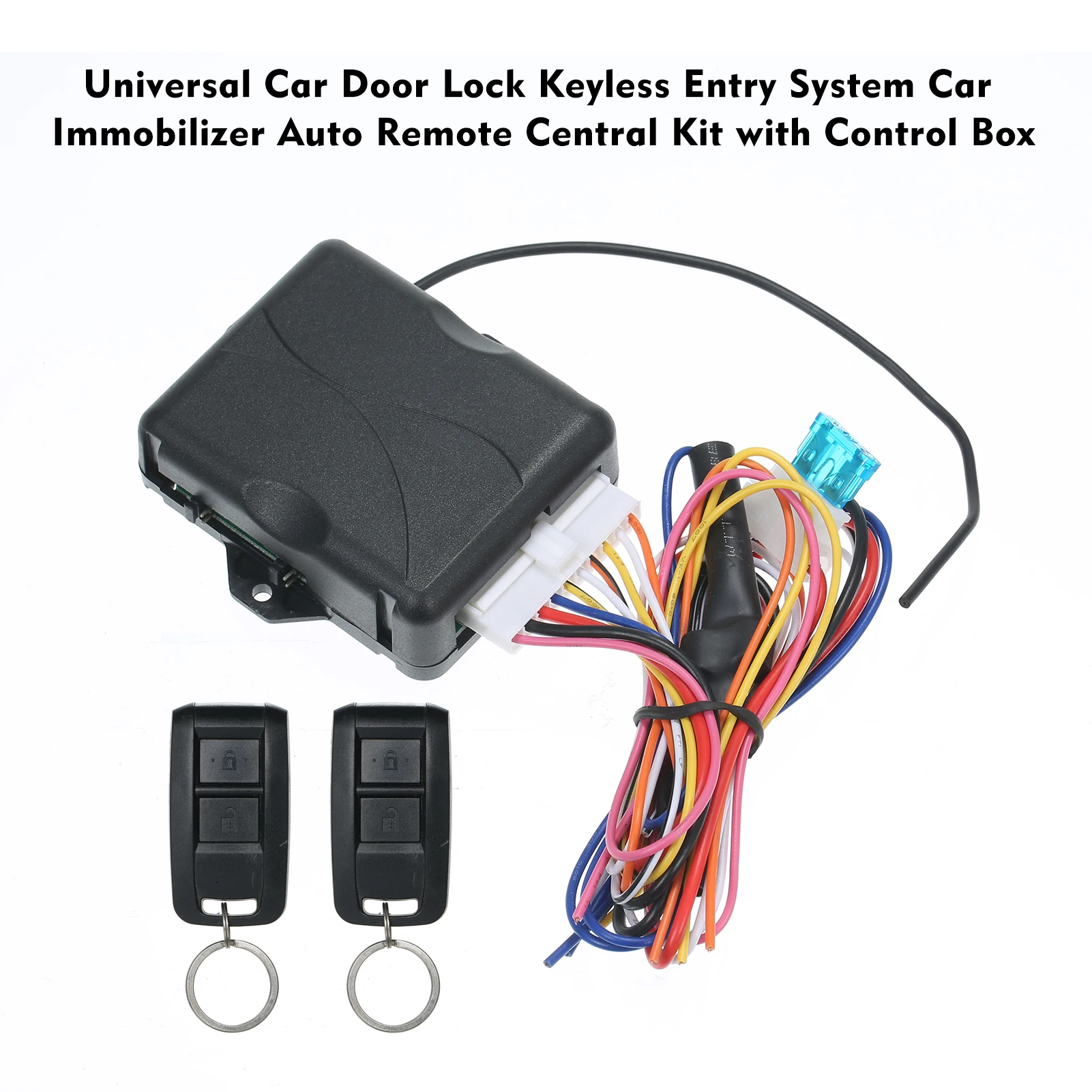 

Car Door Lock Keyless Entry System Car Immobilizer Auto Remote Central Kit with Control Box Auto Remote Central Kit