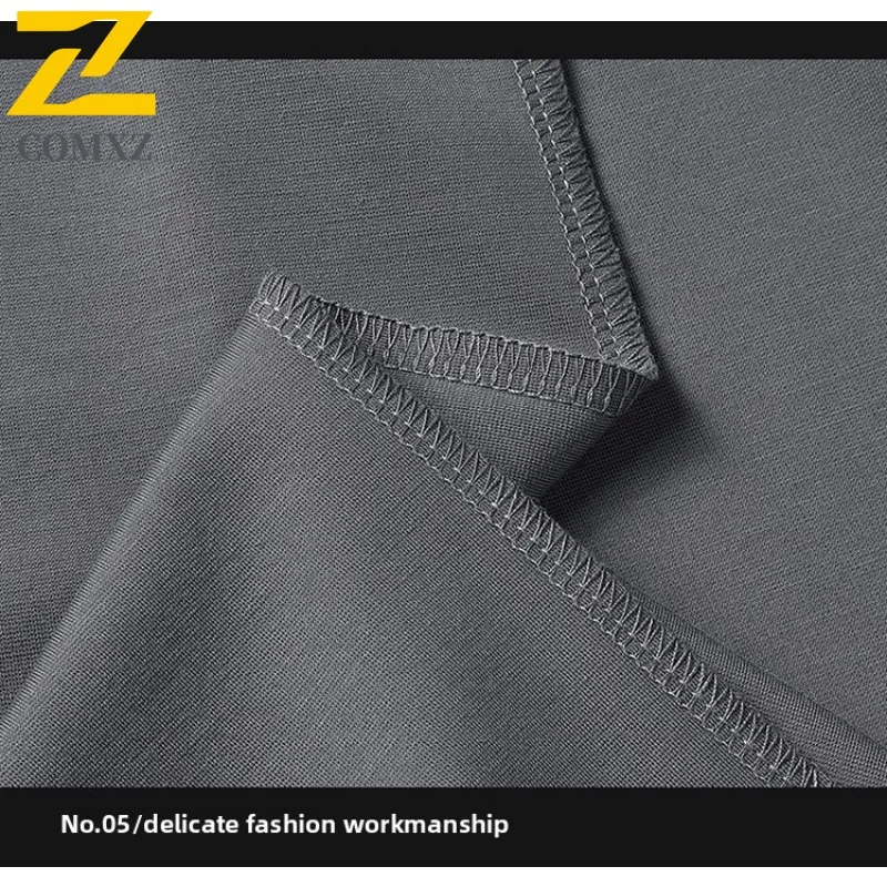 COMXZ Breathable Windbreaker Coat Top Luxury Outdoor Office Business  Anti Wrinkle Jackets Solid Color Jacket with No Hood