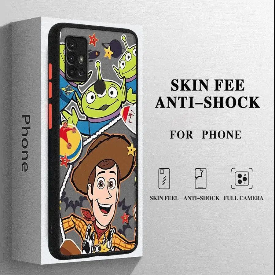 Toy Story Woody Lotsos Mirror Disney Cover Phone Case for Xiaomi Redmi 12 12C 10 10A 10C 9C 9A 9T K40 Pro Matte Soft