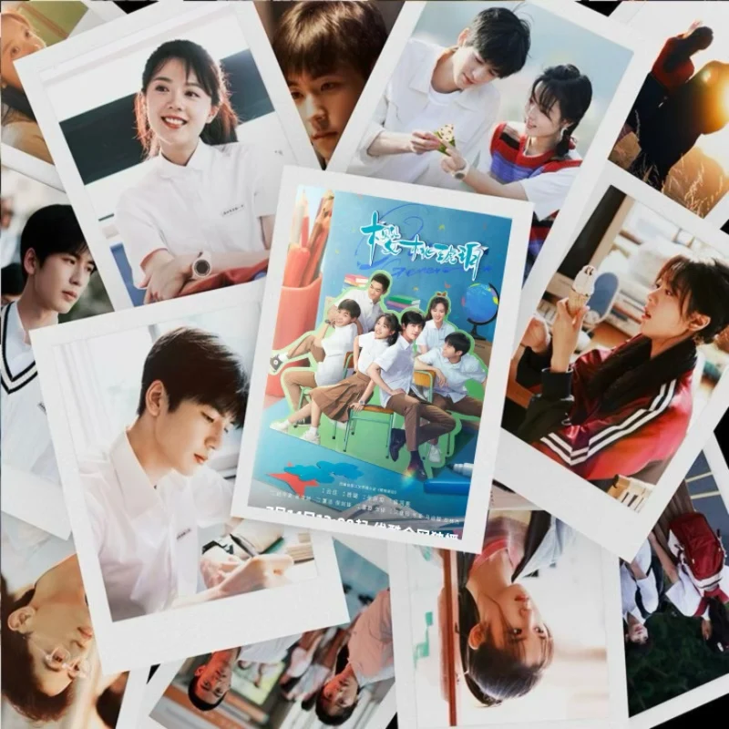 30/50PC No Repeat Zhang Linghe Zhao Jinmai HD Poster Lomo Card TV Our Generation Drama Stills Pai Li De Photo 3 Inch Small Card