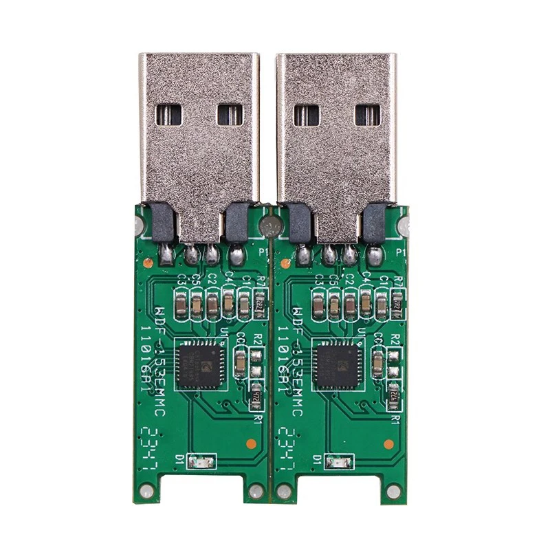 Adaptor USB 2.0 eMMC BGA169 153 eMCP Papan Utama PCB tanpa Memori Flash