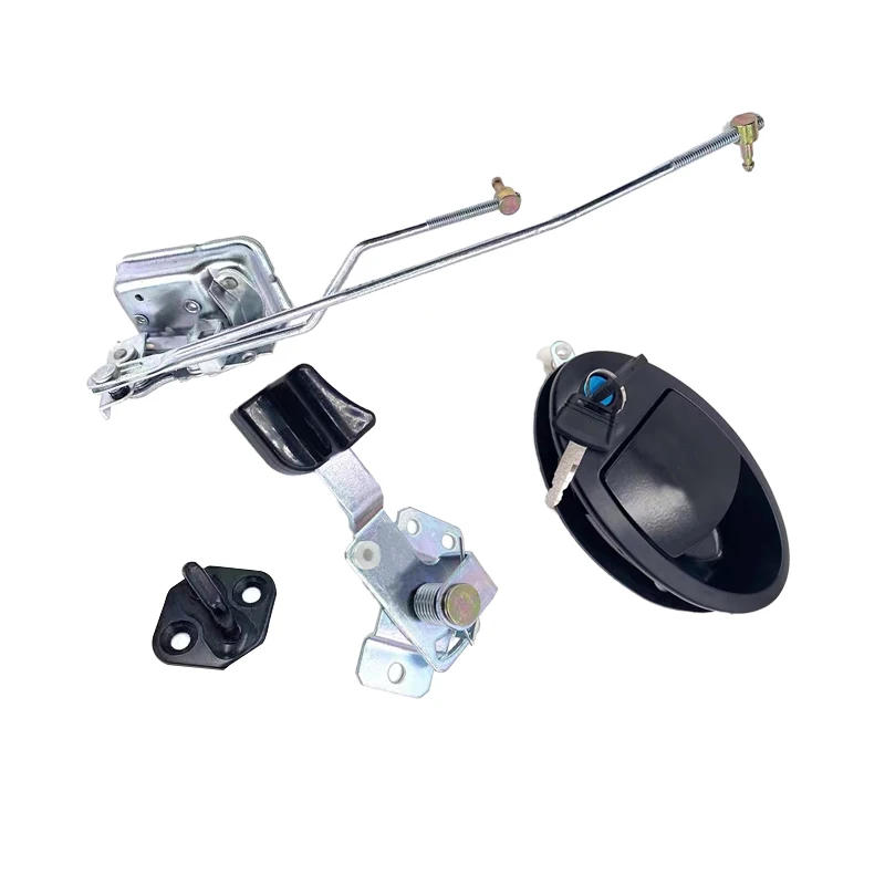 

excavator parts cab door lock For Liugong 150E 915E 920E 922E 936E 9075E cab door lock assembly lock block handle Free shipping