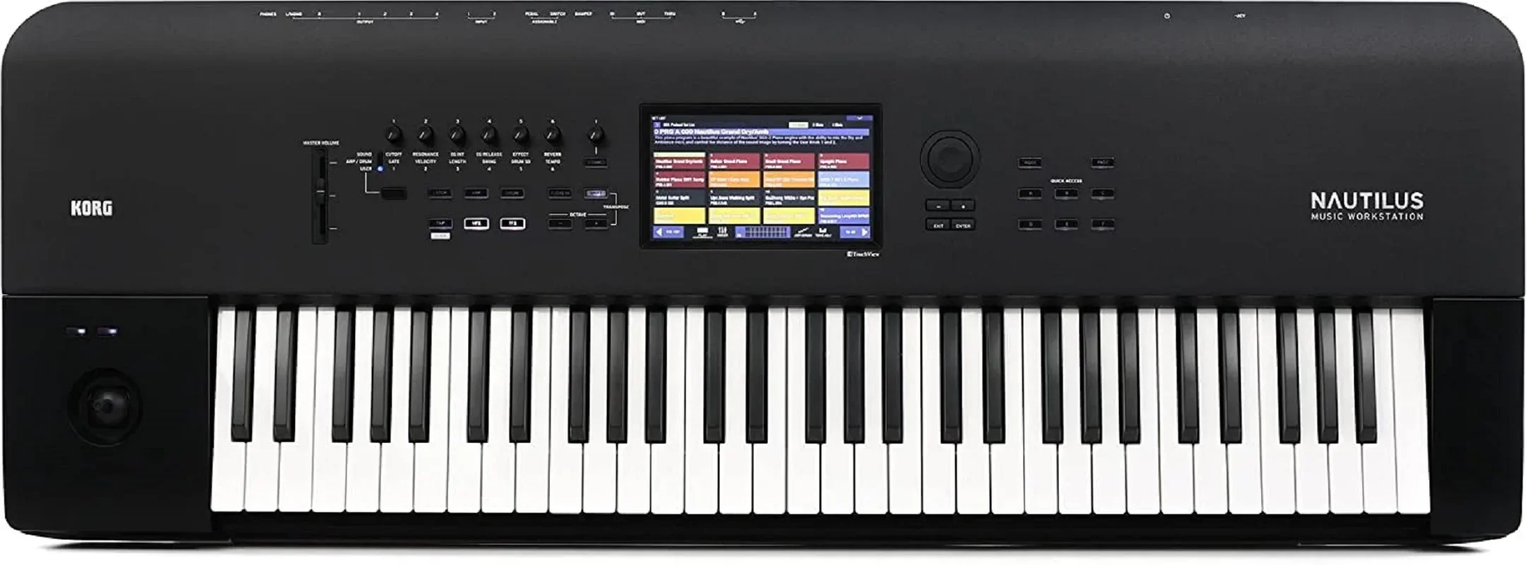 

Летняя скидка 50% Korg Nautilus 61 61-клавишная синтезирующая рабочая станция