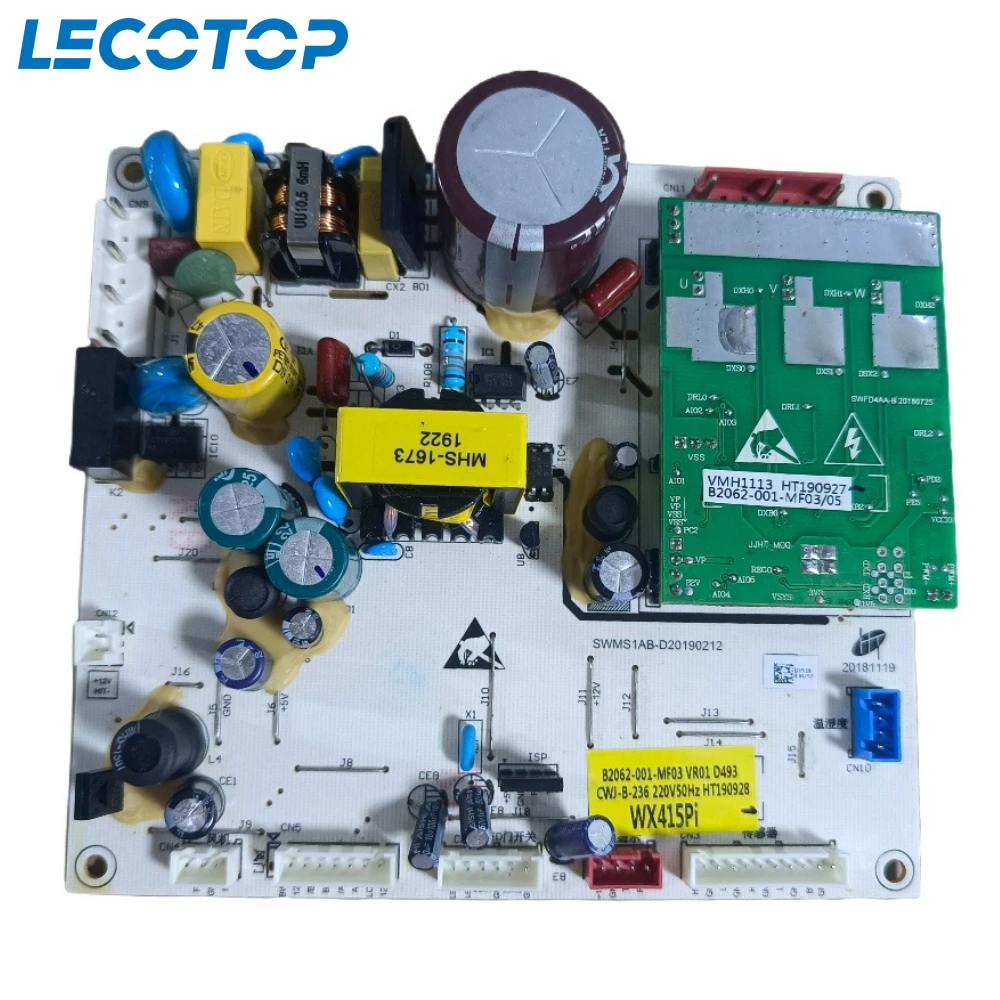 

Новая плата управления B2062-001-MF03 для Skyworth, схема холодильника, печатная плата, материнская плата холодильника, запасные части для морозильной камеры