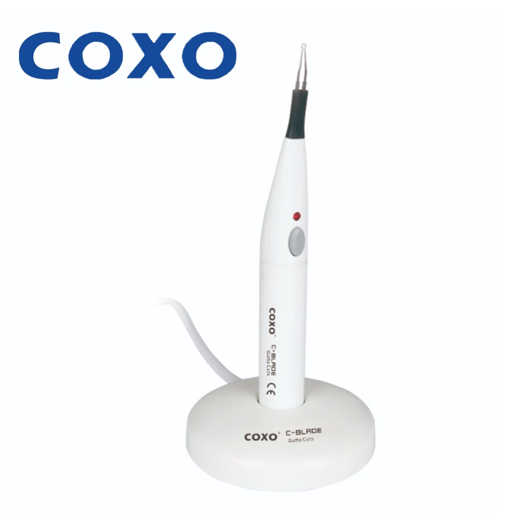 COXO Dental Gutta Cutter C-BLADE With 4Tips Gutta Percha Cut Dental Root Canal Treatment Equipment