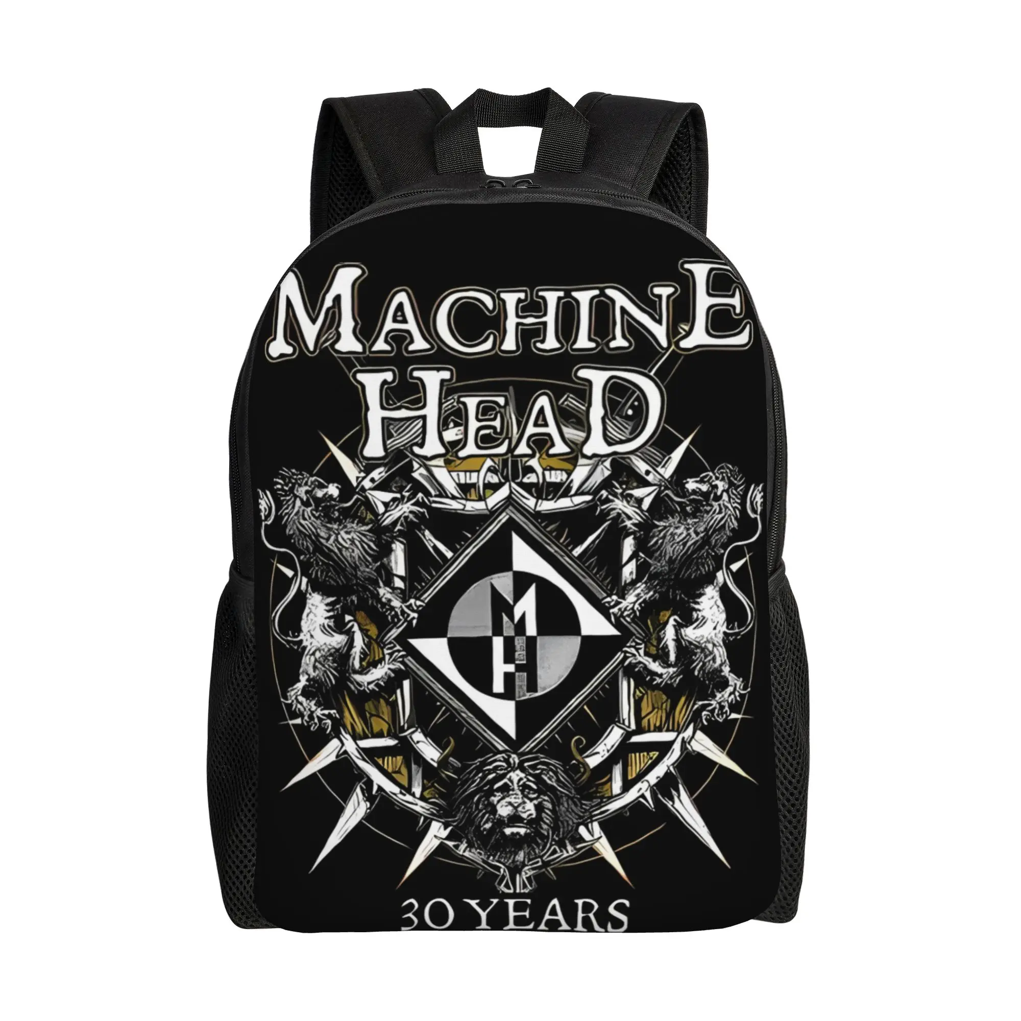 

Machine Head Storage Bag Back to school season Lion 30 Years Vintage Backpack
