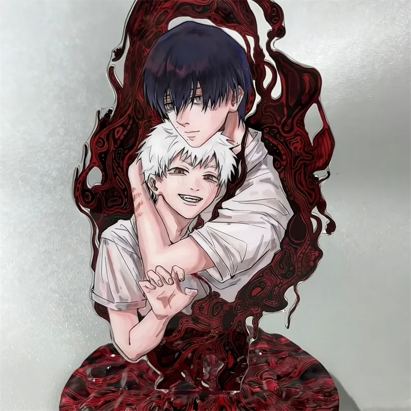 The Summer Hikaru Died Hikaru Indo Tsujinaka Yoshiki Cosplay Stand Model Plate Acrylic Desktop Ornament Accessories Decoration