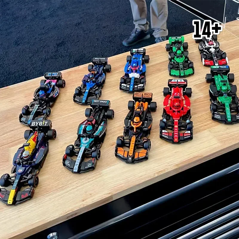 

Конструктор Disney Avail 77242 77251: Скоростной суперкар F1, 10 игрушек, украшение для дома, рождественский подарок, модель 2601 деталь, в наличии