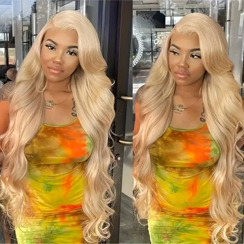 30 Inch Blonde 613 HD Transparent Lace Frontal Wig 13x4 Lace Front Wigs Body Wave Brazilian Human Hair Wigs 13x6 For Black Women