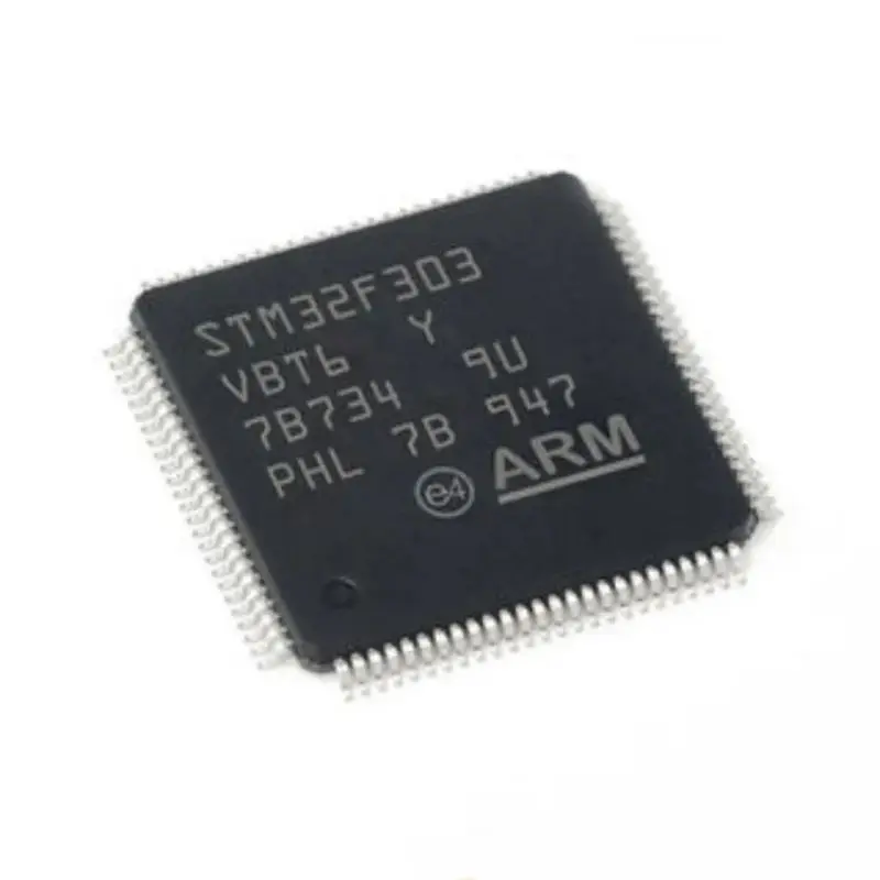 1Pcs 100% New  STM32F303 STM32F303VBT6 STM32F303VCT6 STM32F303VCT7 STM32F303VDT6 STM32F303VET6 STM32F303VET7 LQFP-100