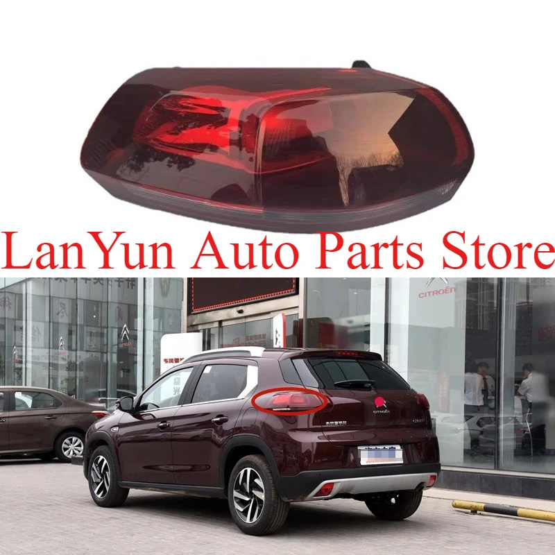 For Citroen C3-XR 2015 2016 2017 2018 Car Accessories Rear Outside Tail Light Assembly Stop Lights Parking Lamp Rear lamp