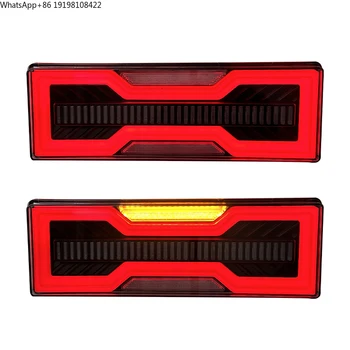 YU GUANG for Toyota Land Cruiser LC70 LC71 FJ75 LC76 LC78  Rear Lamp Taillight Car Tail Lights Plug and Play Rear Light