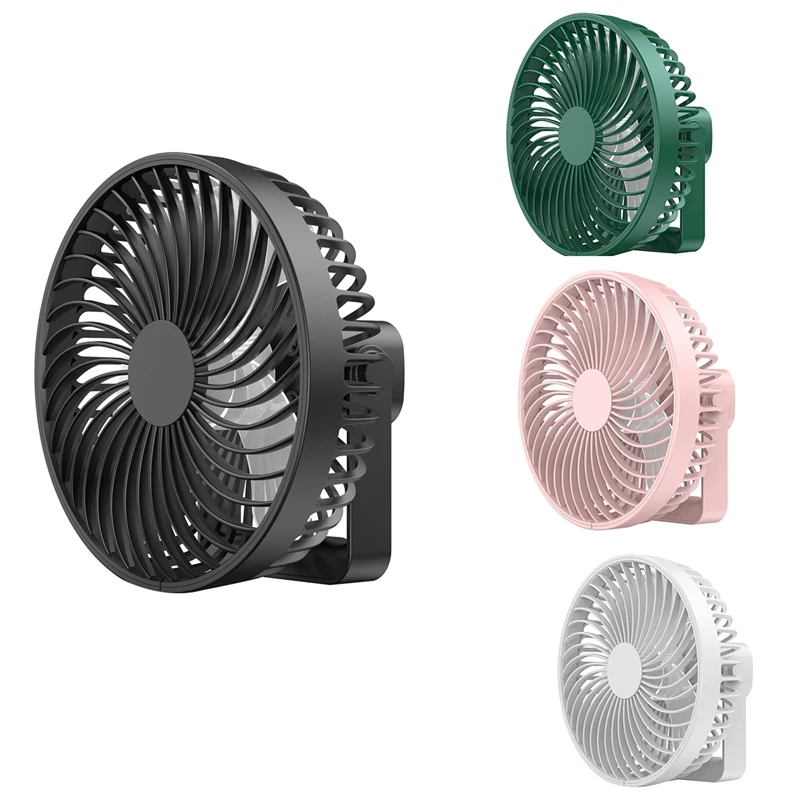 

Small USB Desk Fan,3 Speeds Portable Table Fan,360° Adjustment Mini Fan,Quiet Operation,For Home Office Travel