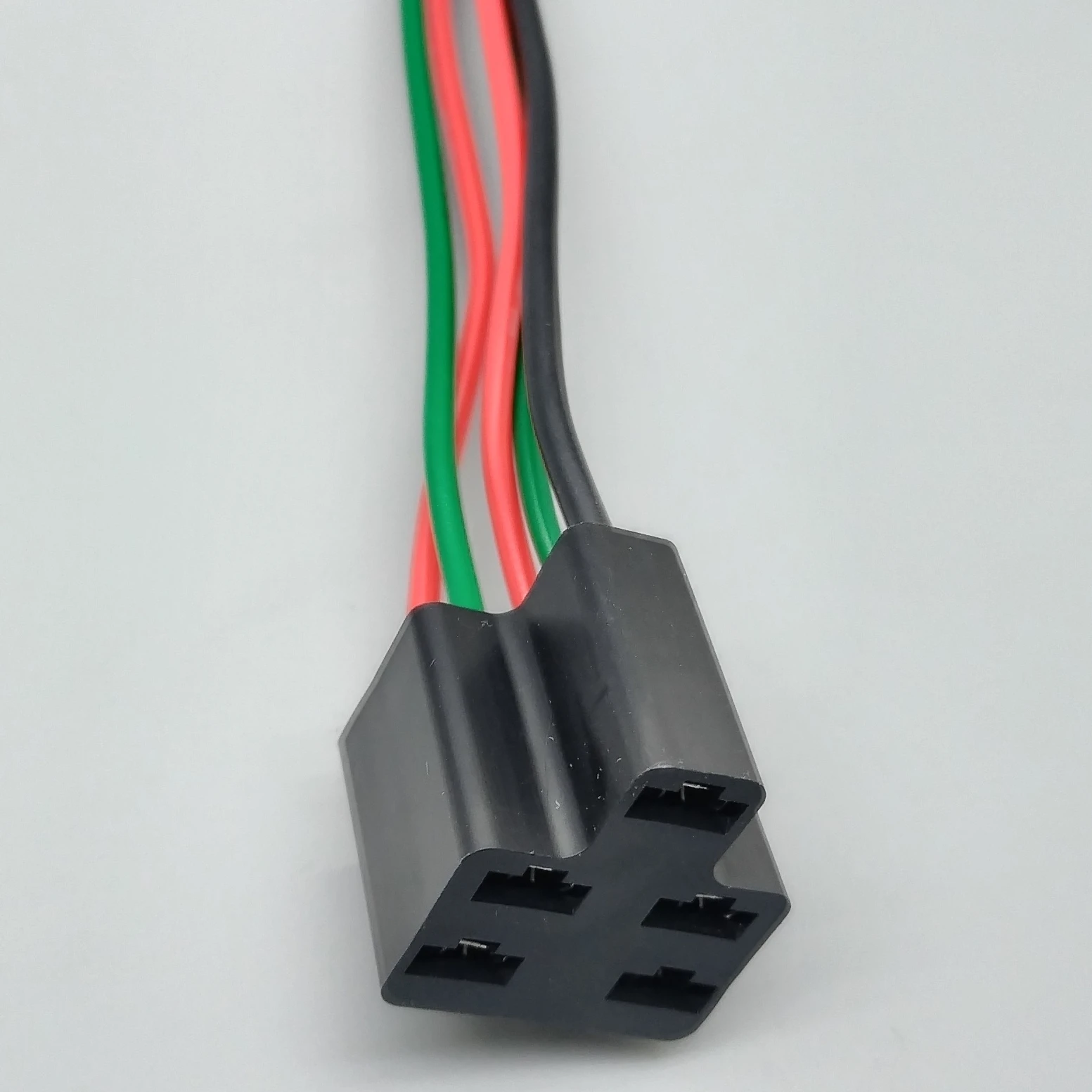 6.3mm 5Pin Prewired Relay Socket DJ70528A-6.3-21 for Universal Vehicles Aging Lamp Fuel Pump Harness Renewal car connector
