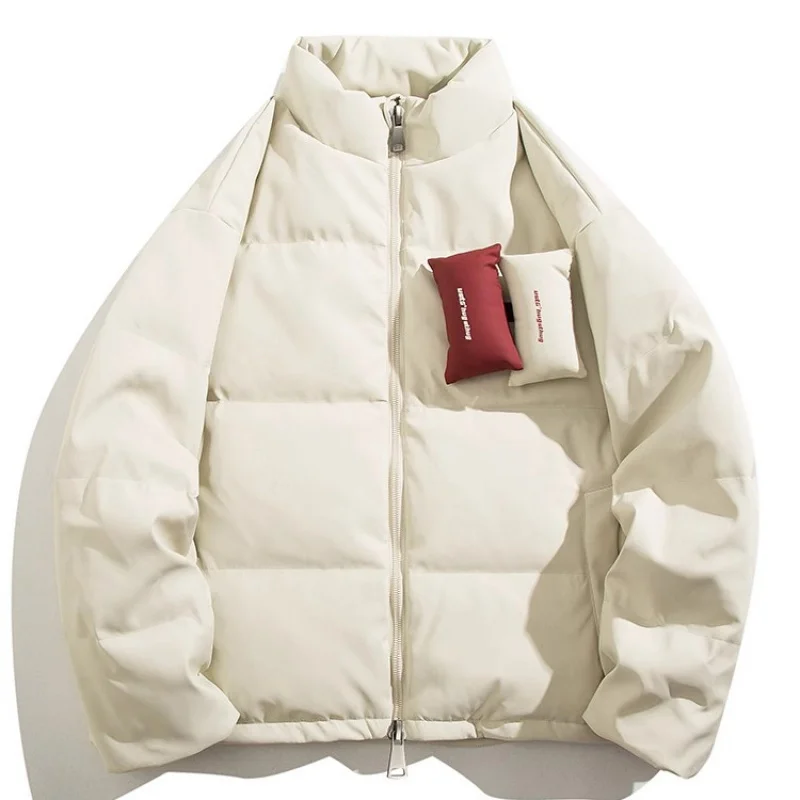 

GIOIOMen's cotton clothes，Autumn and Winter High-Quality Thickened Warm Puffer Jacket，Fashion Couple Jacket