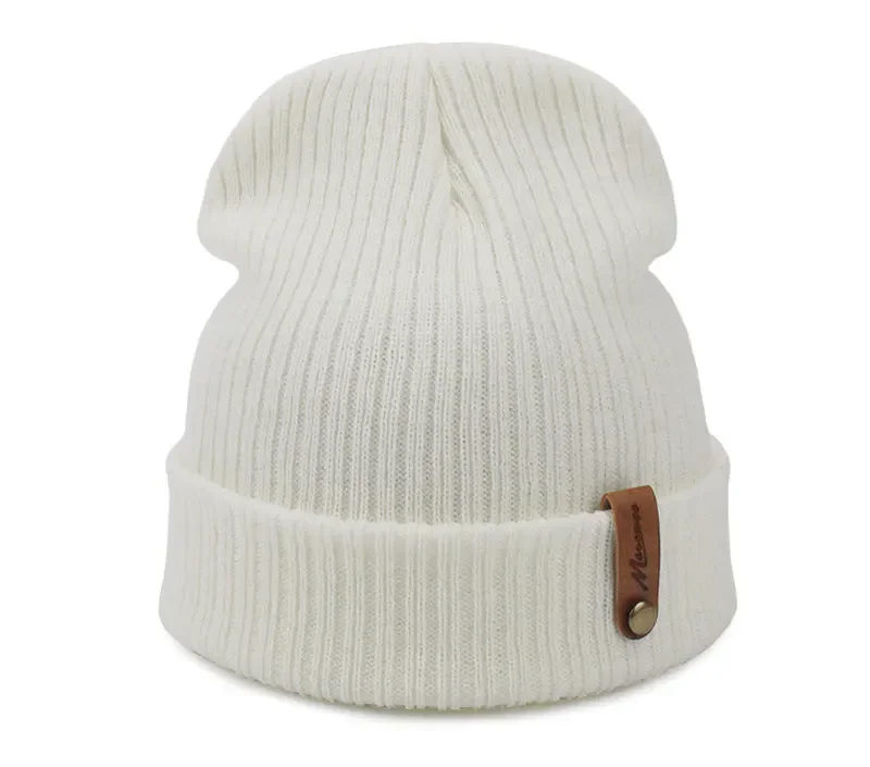 Marke Oohmy Strickmützen für Männer und Frauen, Skullies-Kappen, wärmende Mütze, lässige Mütze, einfarbig, männlich und weiblich, Winter, 2024 – Detail 23