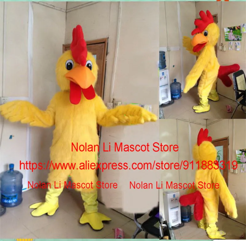 

High Quality Big Rooster Mascot Costume Cartoon Character Role Playing Fancy Dress Ball Advertising Games Celebration 356