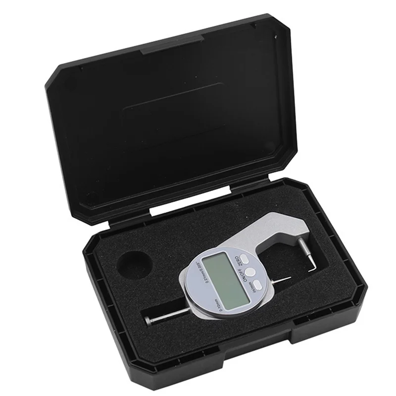 ABKO-Micrómetro digital de alta precisión de 0-10 mm, medidor de espesor electrónico para una medición detallada