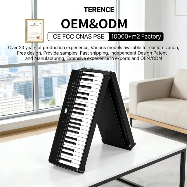 TERENCE V60 – składane, cyfrow – Digital Piano 88 Key Weighted recenzja i cena