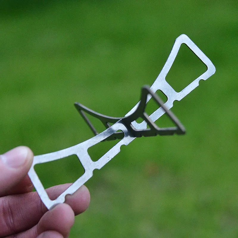 

Outdoor Portable Stainless Steel Steamer Rack for Camping Outdoor Kitchen Cooking Picnic Steaming Rack Accessories