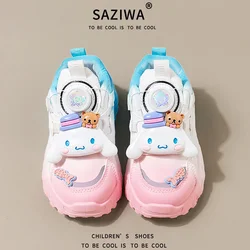 Cinnamoroll Anime Hello Kitty Kawaii Sanrio Casual Shoes Cute Cartoon  Kuromi Children Sports Sneakers Gifts for Girls